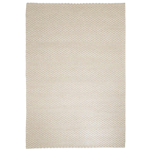 Tapete Decorativo ANIKA N8049 - Crema - Lana | Algodón | Poliéster - Hecho a Mano - Dorzav