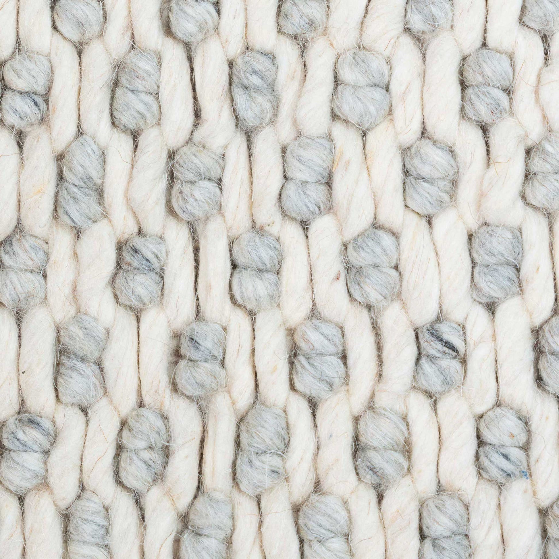 Tapete Decorativo ANIKA N8050 - Marfil - Lana | Algodón | Poliéster - Hecho a Mano - Dorzav