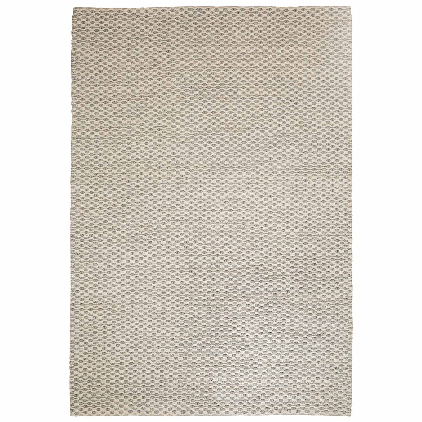 Tapete Decorativo ANIKA N8051 - Marfil - Lana | Algodón | Poliéster - Hecho a Mano - Dorzav