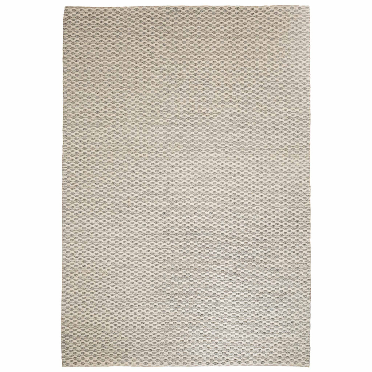 Tapete Decorativo ANIKA N8051 - Marfil - Lana | Algodón | Poliéster - Hecho a Mano - Dorzav