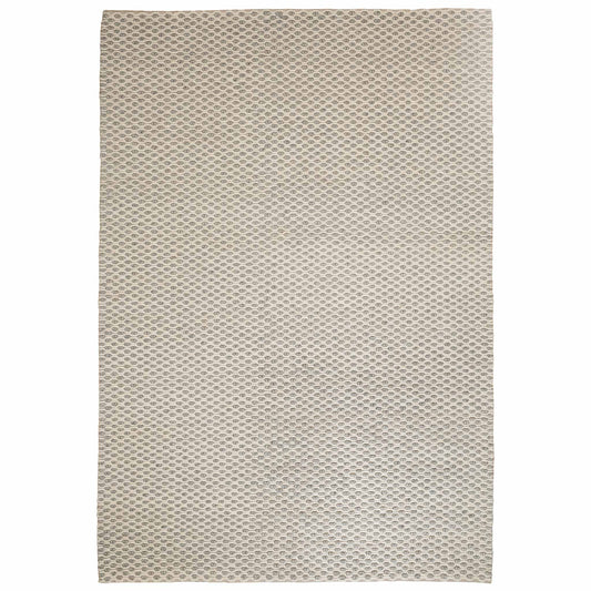 Tapete Decorativo ANIKA N8051 - Marfil - Lana | Algodón | Poliéster - Hecho a Mano - Dorzav