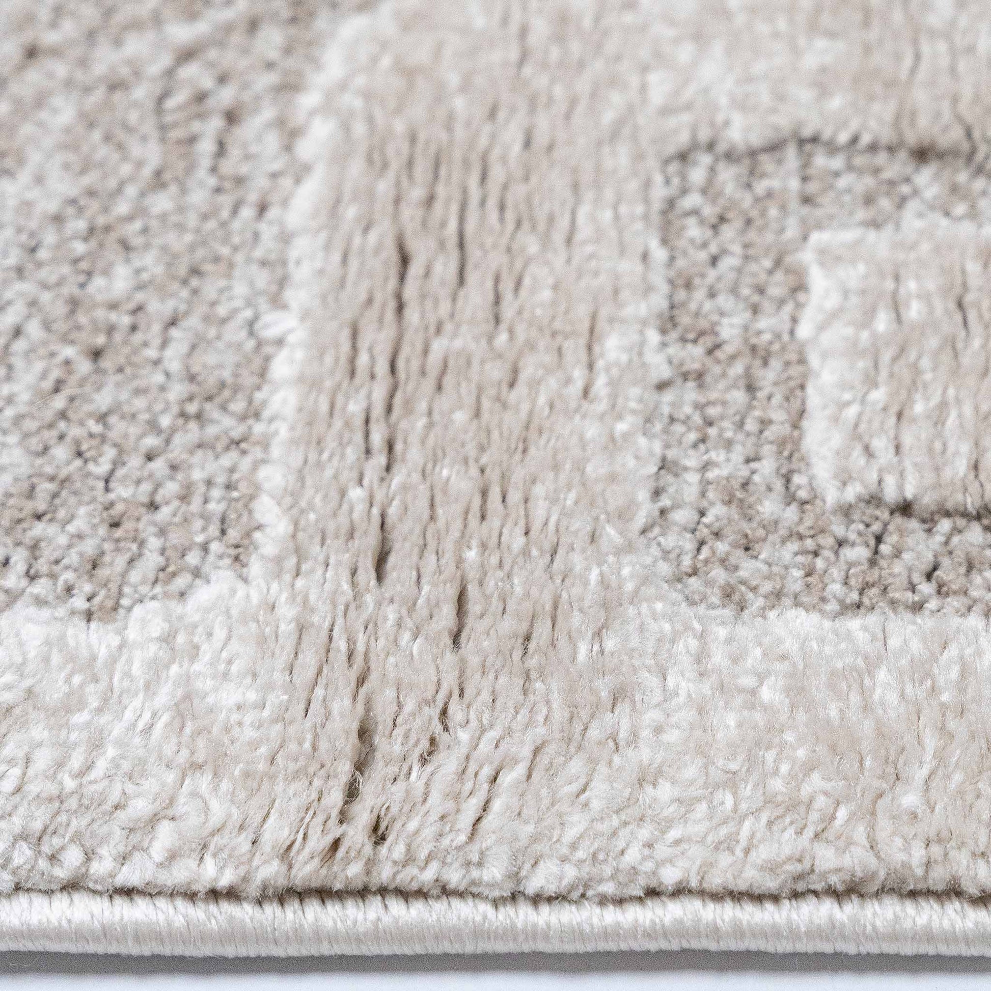 Tapete Decorativo ARAS R3013 - Beige - Poliéster | Polipropileno - Hecho a Máquina - Dorzav