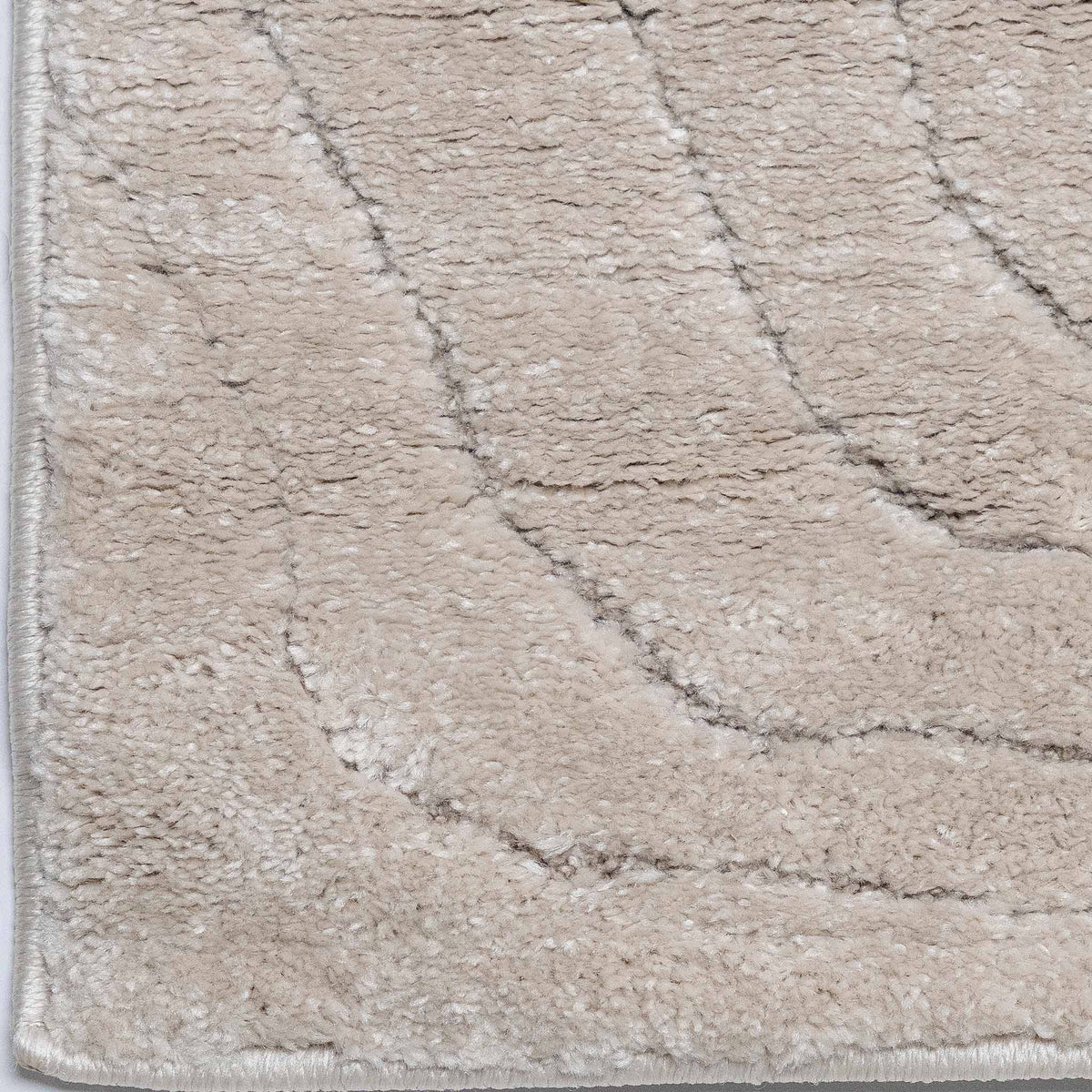 Tapete Decorativo ARAS R3014 - Beige - Poliéster | Polipropileno - Hecho a Máquina - Dorzav