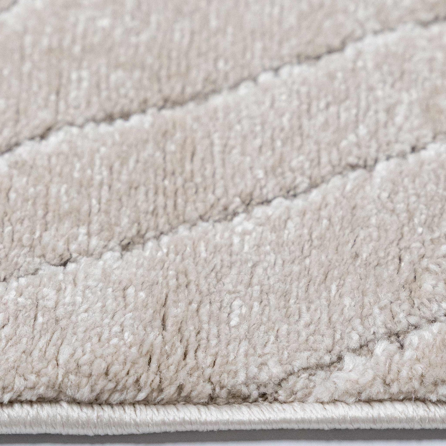 Tapete Decorativo ARAS R3014 - Beige - Poliéster | Polipropileno - Hecho a Máquina - Dorzav