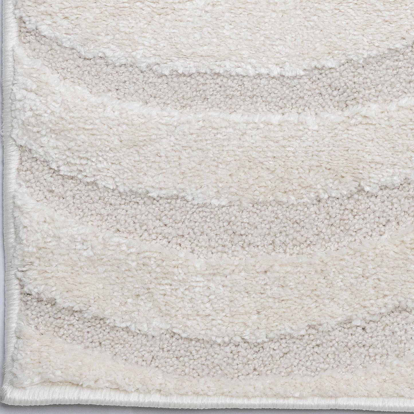 Tapete Decorativo ARAS R3015 - Beige - Poliéster | Polipropileno - Hecho a Máquina - Dorzav
