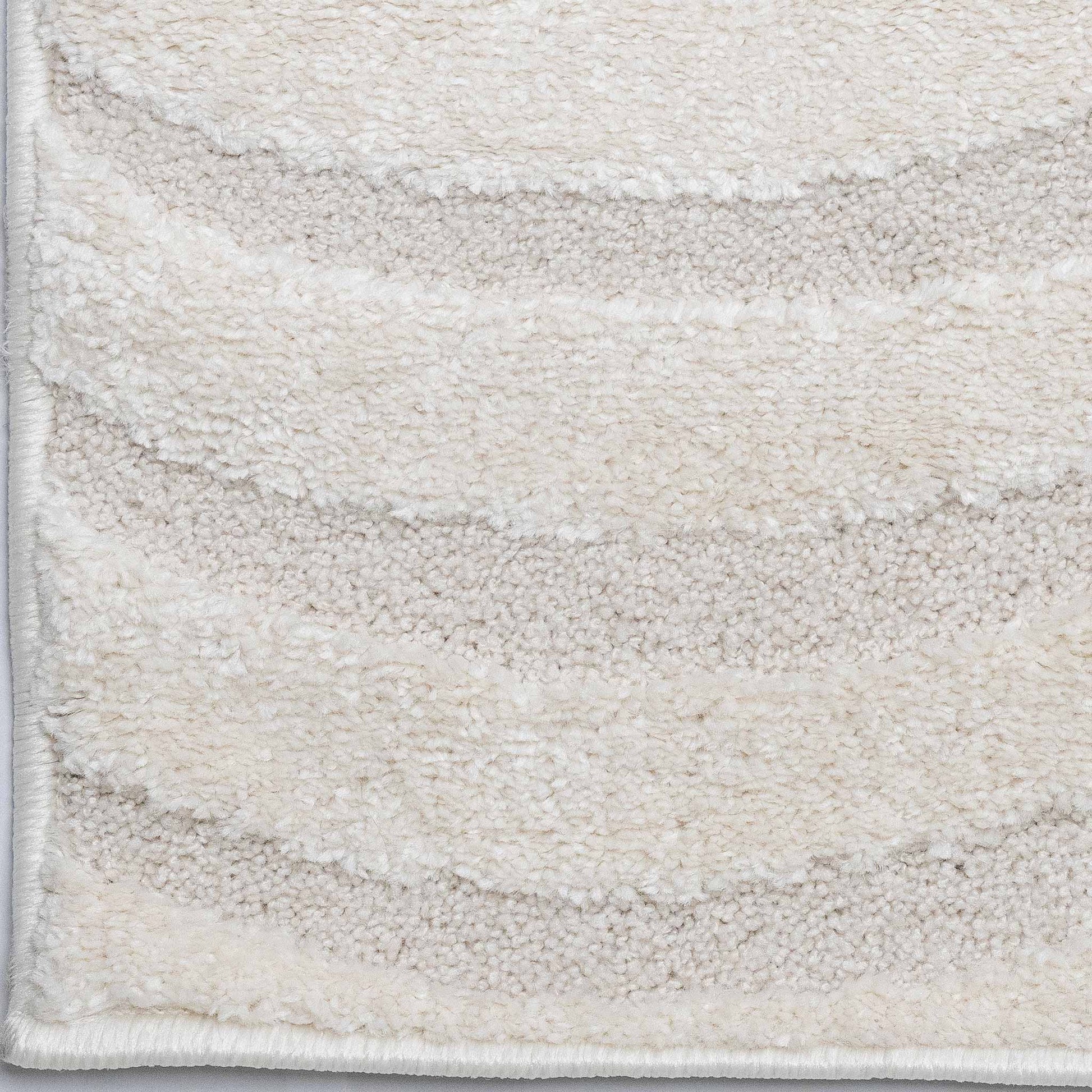 Tapete Decorativo ARAS R3015 - Beige - Poliéster | Polipropileno - Hecho a Máquina - Dorzav