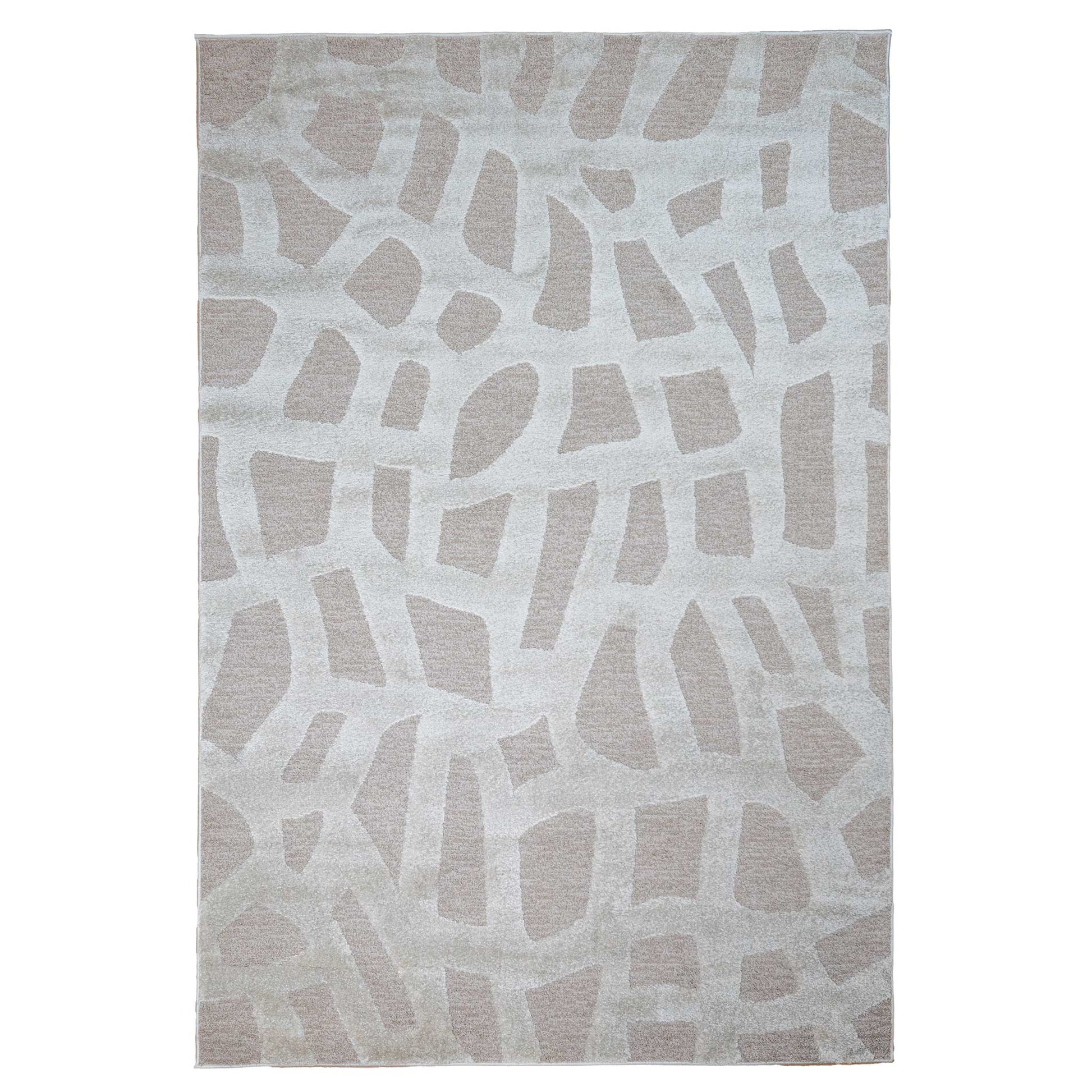 Tapete Decorativo ARAS R3017 - Beige - Poliéster | Polipropileno - Hecho a Máquina - Dorzav