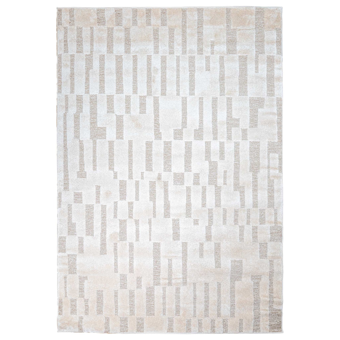 Tapete Decorativo ARAS R3019 - Beige - Poliéster | Polipropileno - Hecho a Máquina - Dorzav