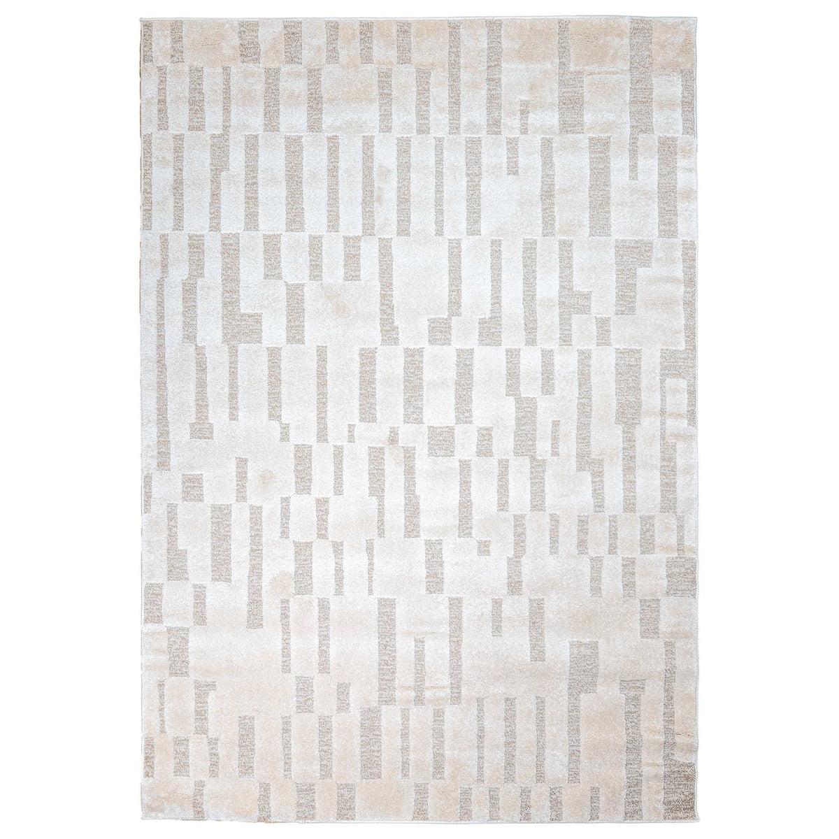Tapete Decorativo ARAS R3019 - Beige - Poliéster | Polipropileno - Hecho a Máquina - Dorzav