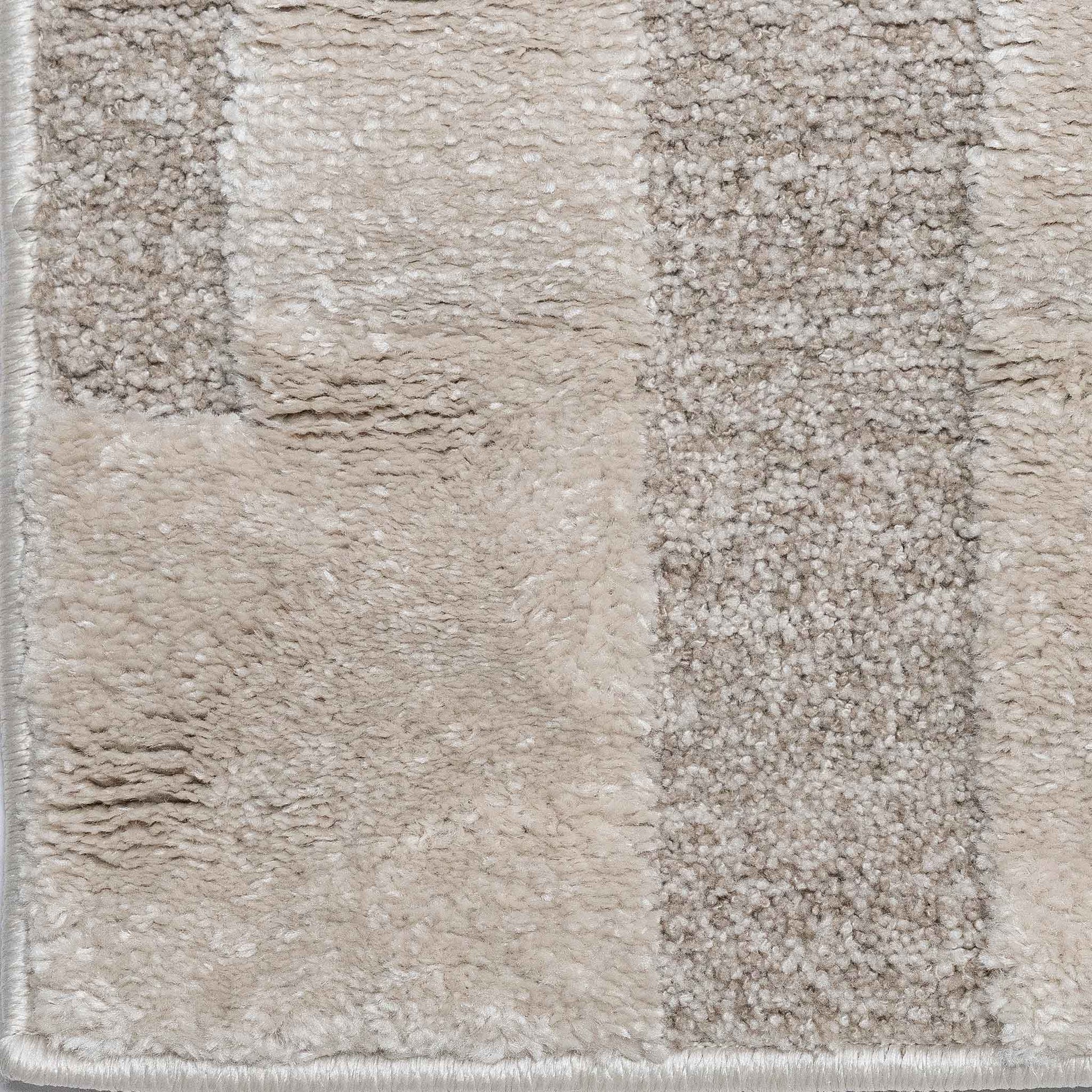 Tapete Decorativo ARAS R3019 - Beige - Poliéster | Polipropileno - Hecho a Máquina - Dorzav