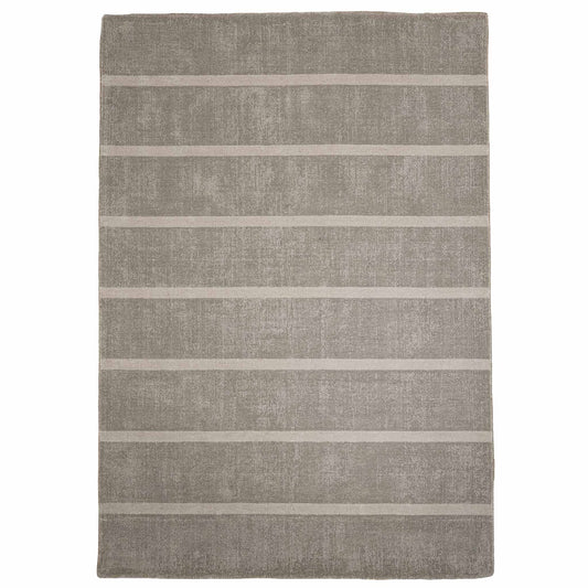 Tapete Decorativo BEAS A2001 - Gris - PET | Algodón - Hecho a Mano - Dorzav