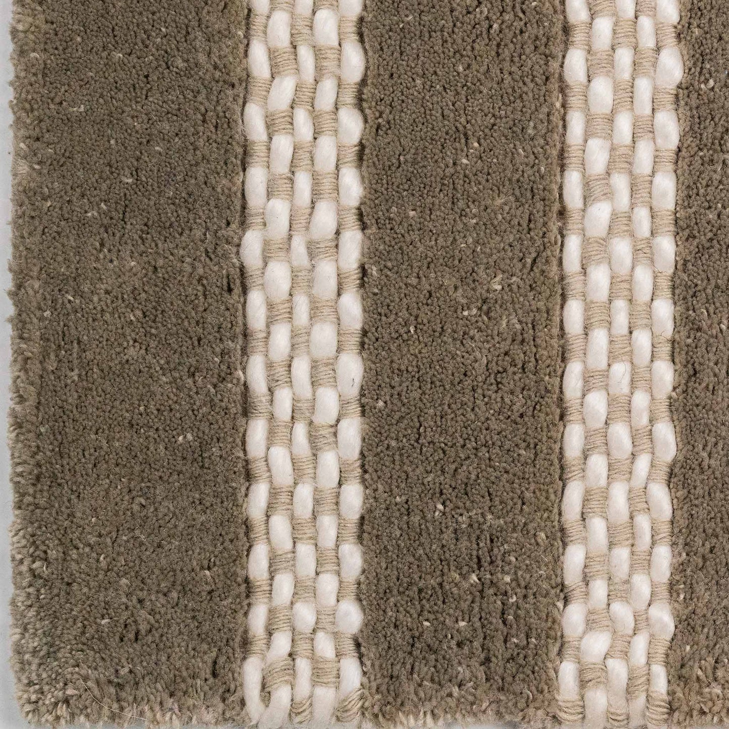 Tapete Decorativo BEAS A2004 - Gris - PET | Algodón - Hecho a Mano - Dorzav
