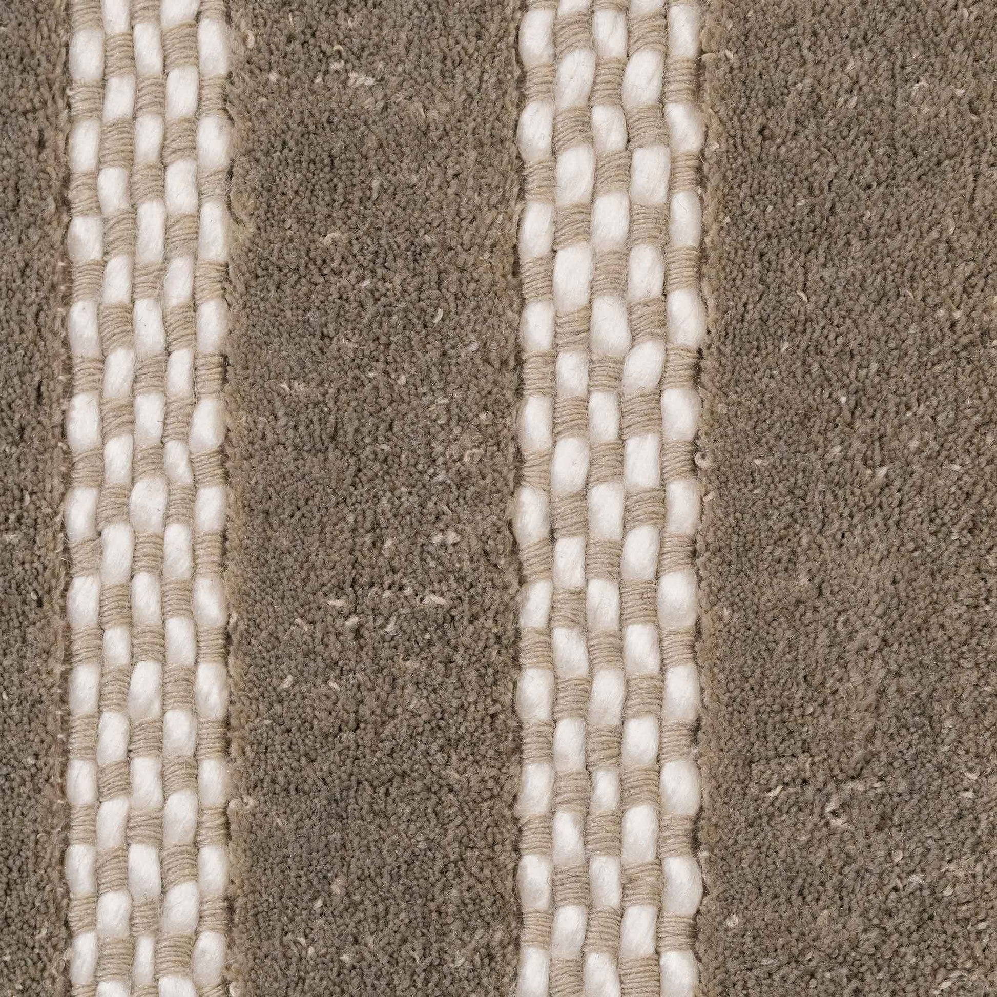 Tapete Decorativo BEAS A2004 - Gris - PET | Algodón - Hecho a Mano - Dorzav