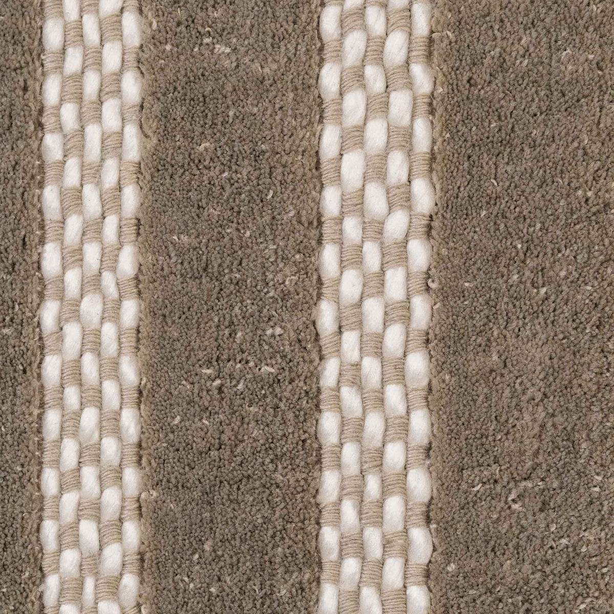 Tapete Decorativo BEAS A2004 - Gris - PET | Algodón - Hecho a Mano - Dorzav
