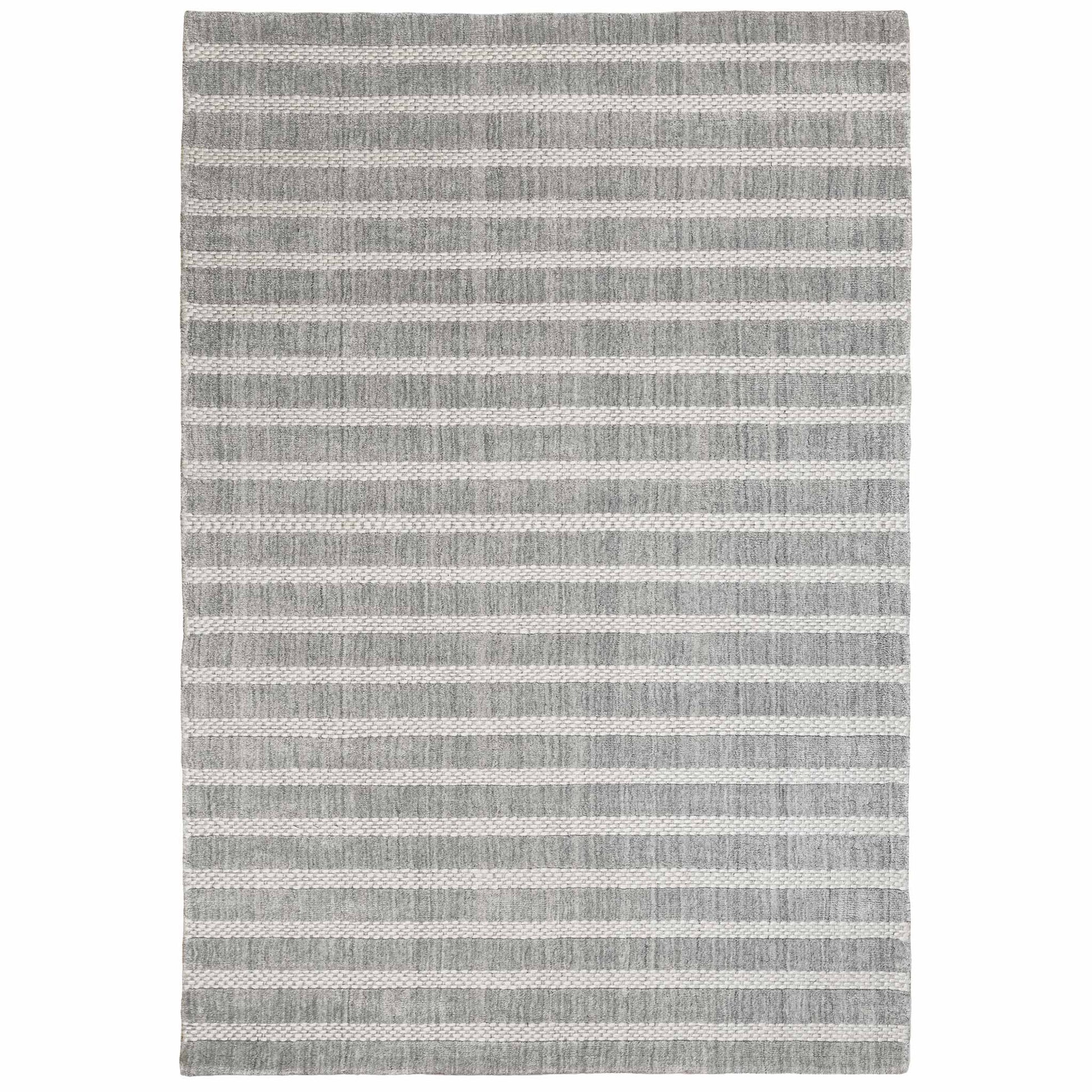 Tapete Decorativo BEAS A2006 - Gris - PET | Algodón - Hecho a Mano - Dorzav