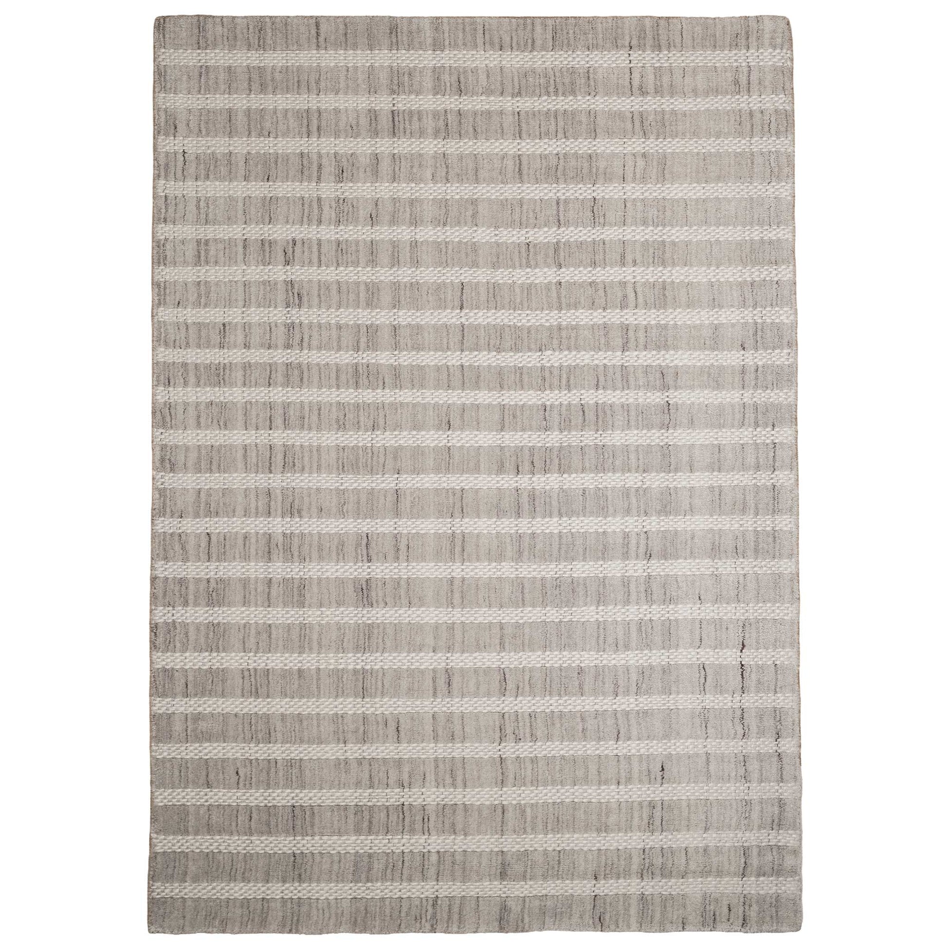 Tapete Decorativo BEAS A2007 - Gris - PET | Algodón - Hecho a Mano - Dorzav