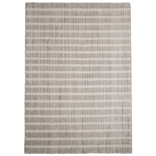 Tapete Decorativo BEAS A2007 - Gris - PET | Algodón - Hecho a Mano - Dorzav