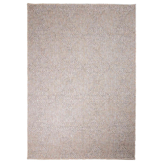 Tapete Decorativo BIGA R3001 - Beige - Polipropileno - Hecho a Máquina - Dorzav