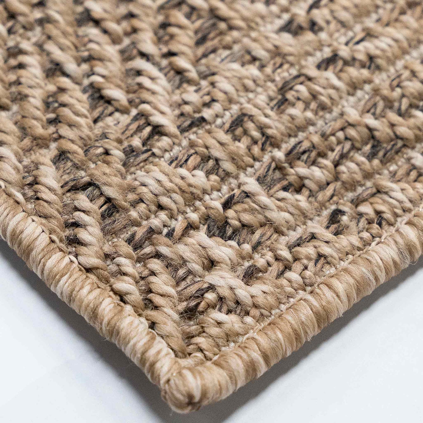 Tapete Decorativo BIGA R3001 - Beige - Polipropileno - Hecho a Máquina - Dorzav