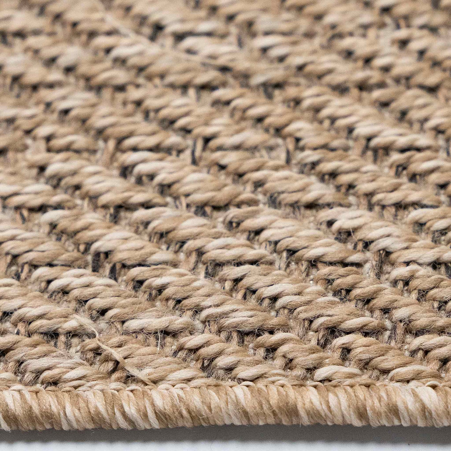 Tapete Decorativo BIGA R3001 - Beige - Polipropileno - Hecho a Máquina - Dorzav