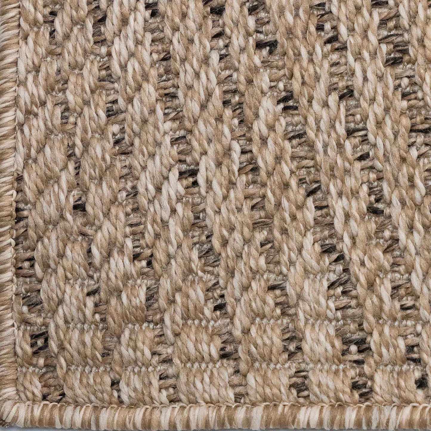 Tapete Decorativo BIGA R3002 - Beige - Polipropileno - Hecho a Máquina - Dorzav