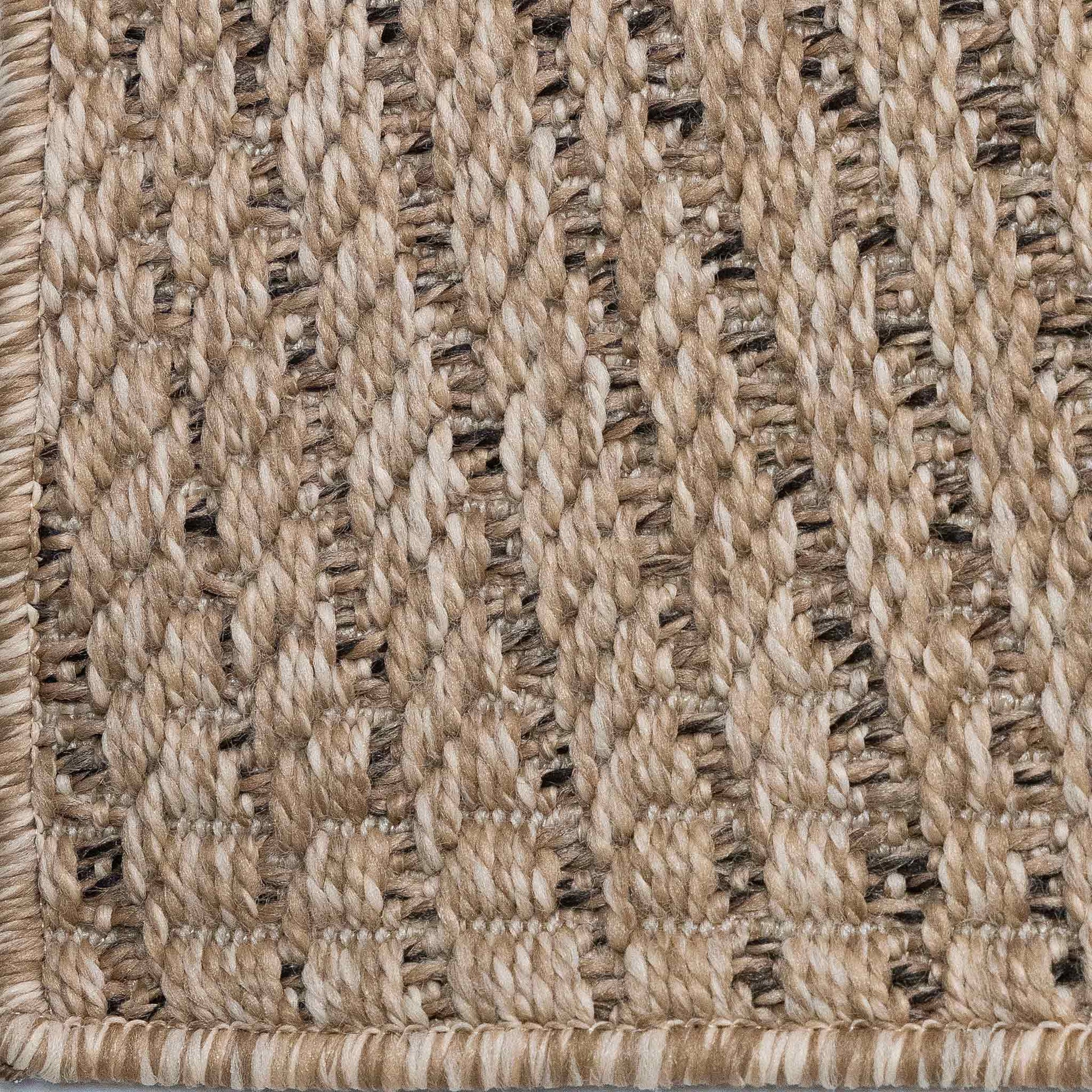 Tapete Decorativo BIGA R3002 - Beige - Polipropileno - Hecho a Máquina - Dorzav