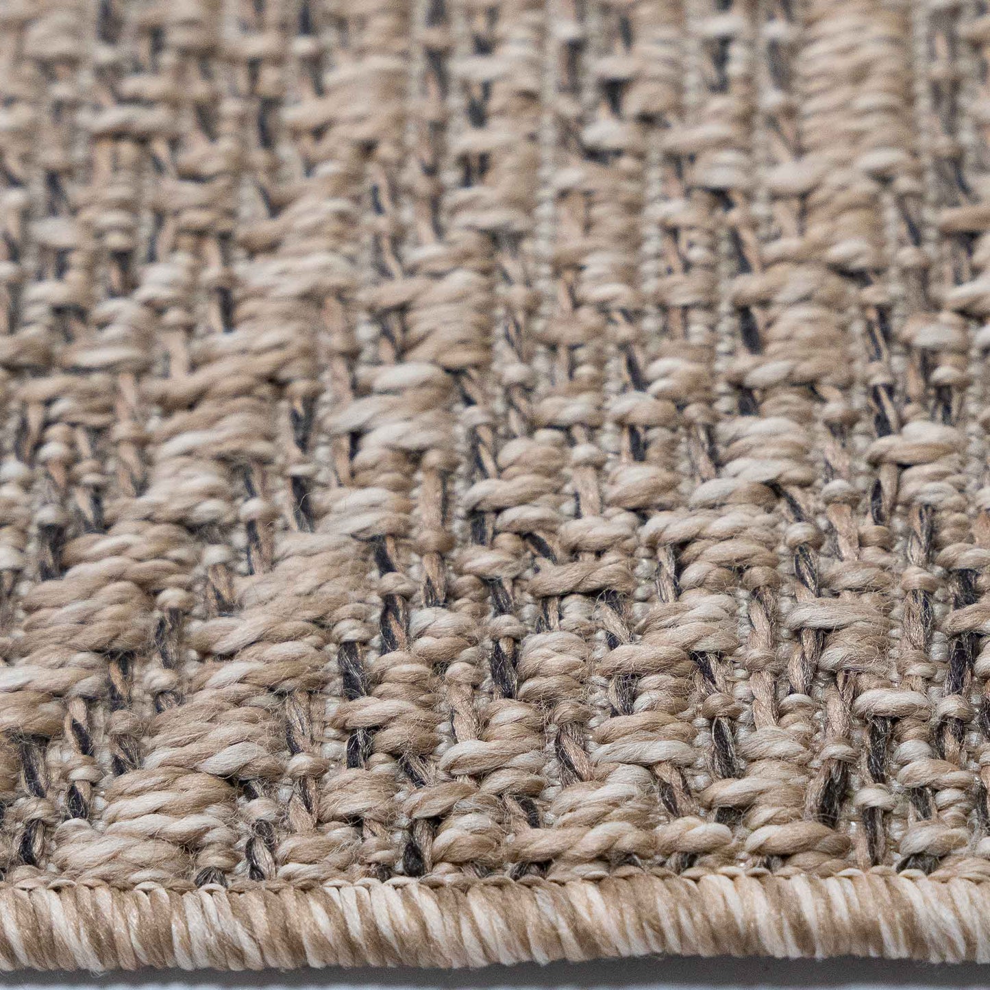 Tapete Decorativo BIGA R3004 - Beige - Polipropileno - Hecho a Máquina - Dorzav