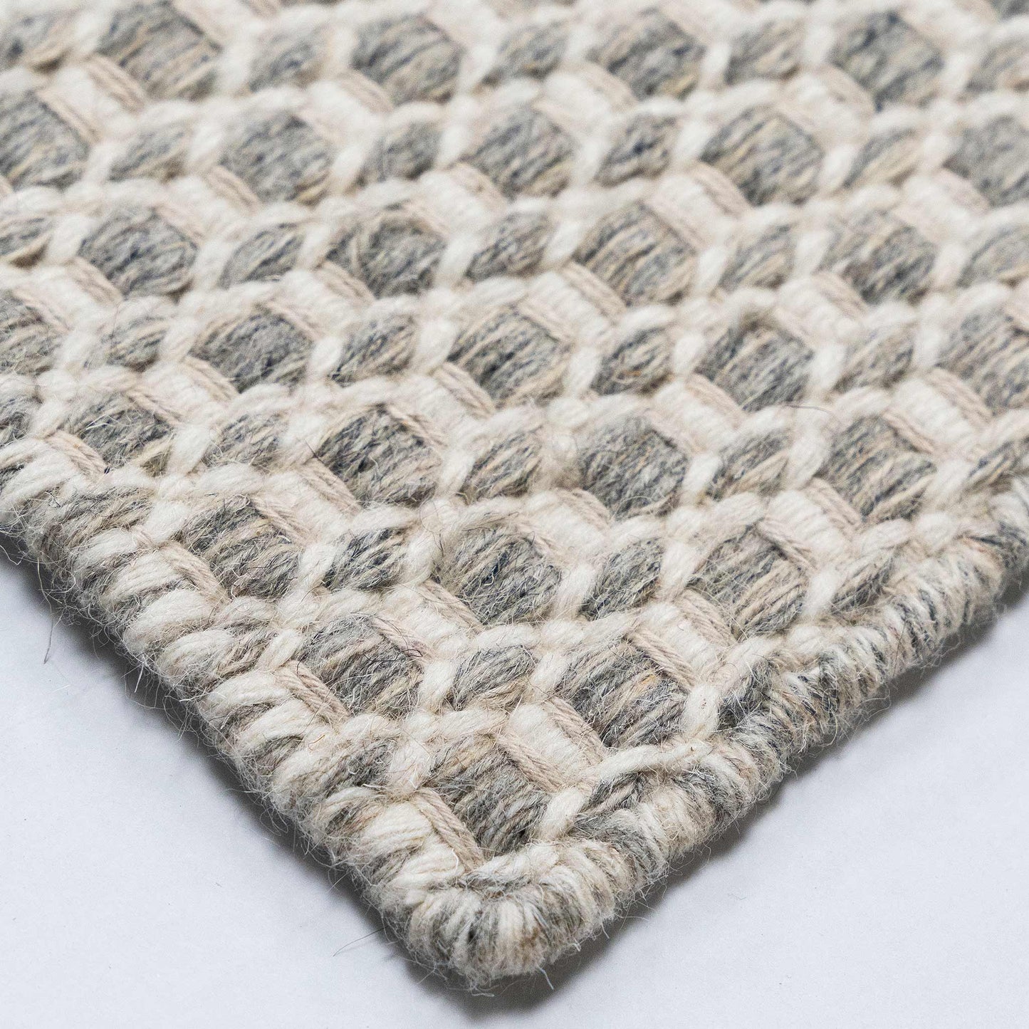 Tapete Decorativo DEYA D7001 - Crema - PET | Algodón - Hecho a Mano - Dorzav
