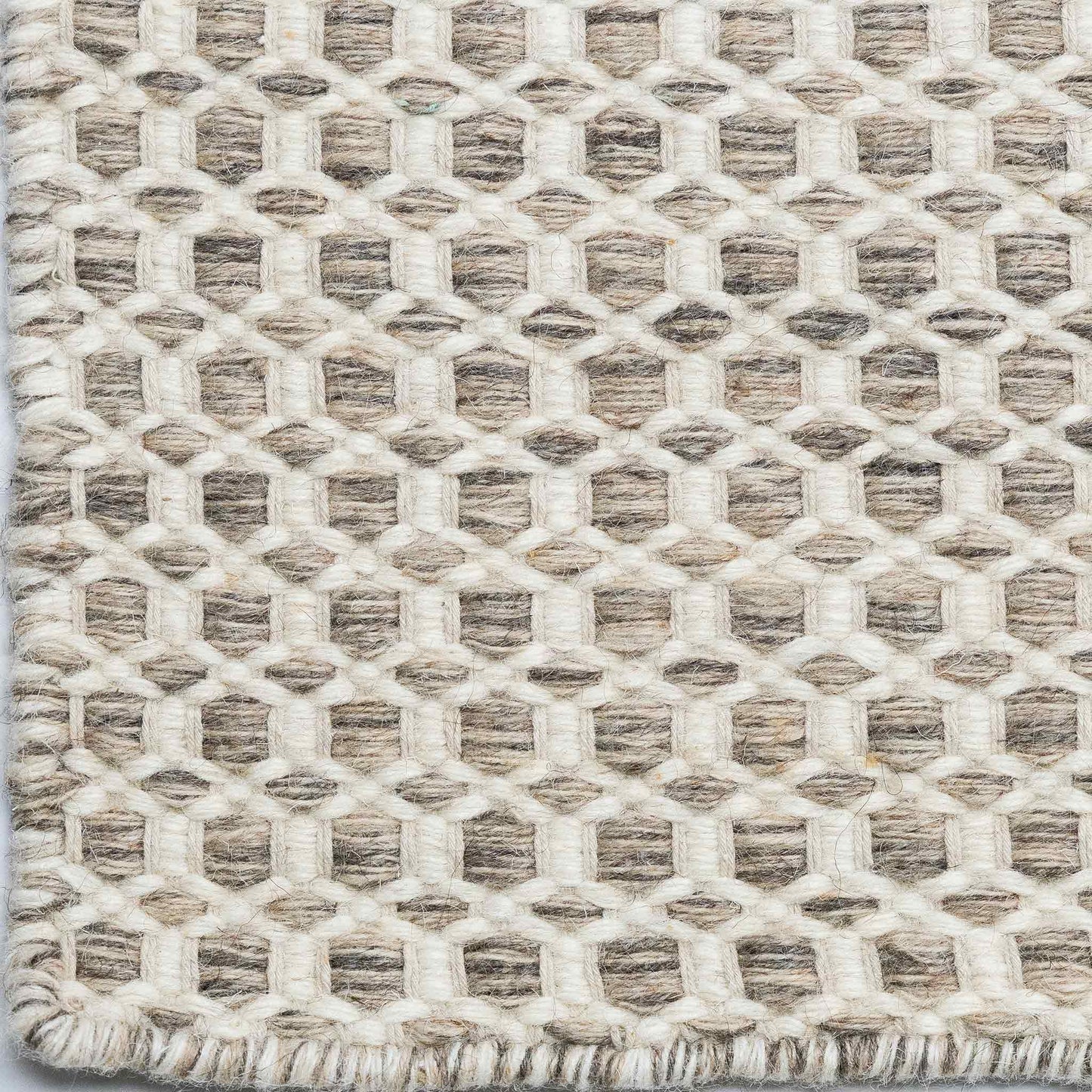 Tapete Decorativo DEYA D7003 - Crema - PET | Algodón - Hecho a Mano - Dorzav
