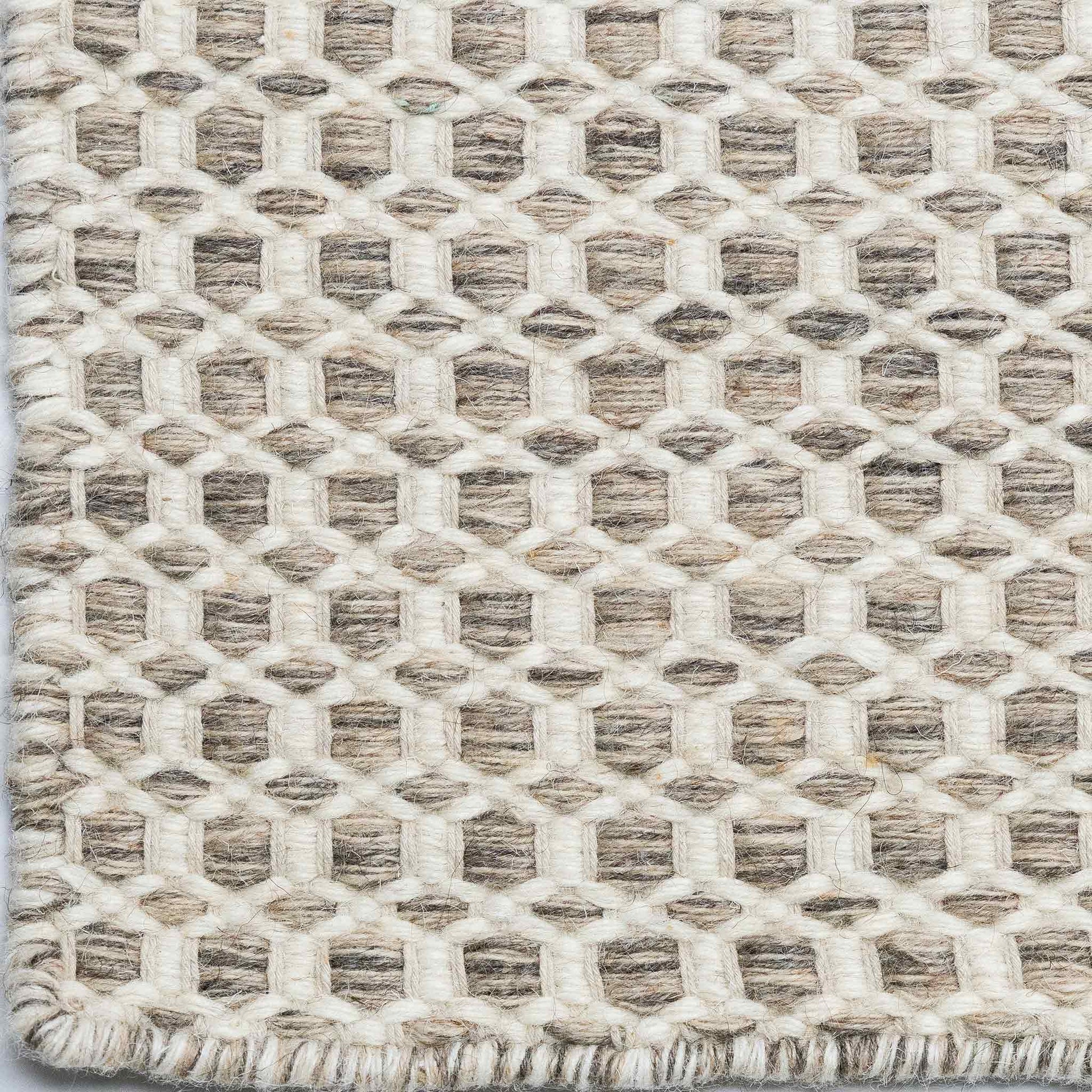 Tapete Decorativo DEYA D7003 - Crema - PET | Algodón - Hecho a Mano - Dorzav