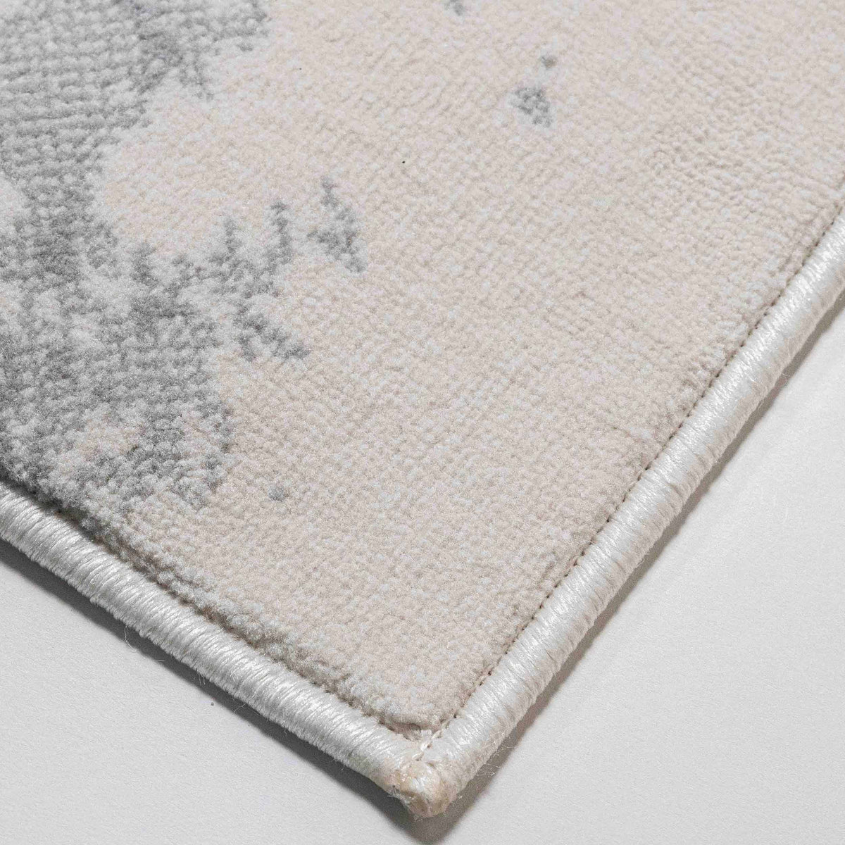 Tapete Decorativo FATIMA T2322 - Gris - Polipropileno | Poliéster - Hecho a Máquina - Dorzav