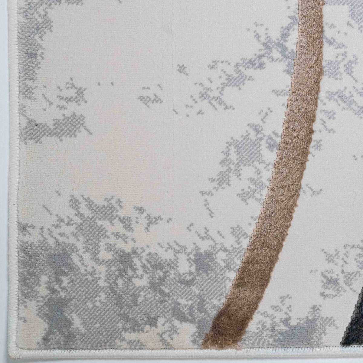 Tapete Decorativo FATIMA T2322 - Gris - Polipropileno | Poliéster - Hecho a Máquina - Dorzav