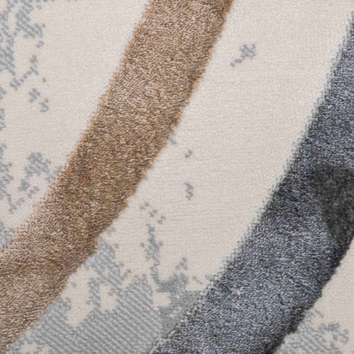 Tapete Decorativo FATIMA T2322 - Gris - Polipropileno | Poliéster - Hecho a Máquina - Dorzav