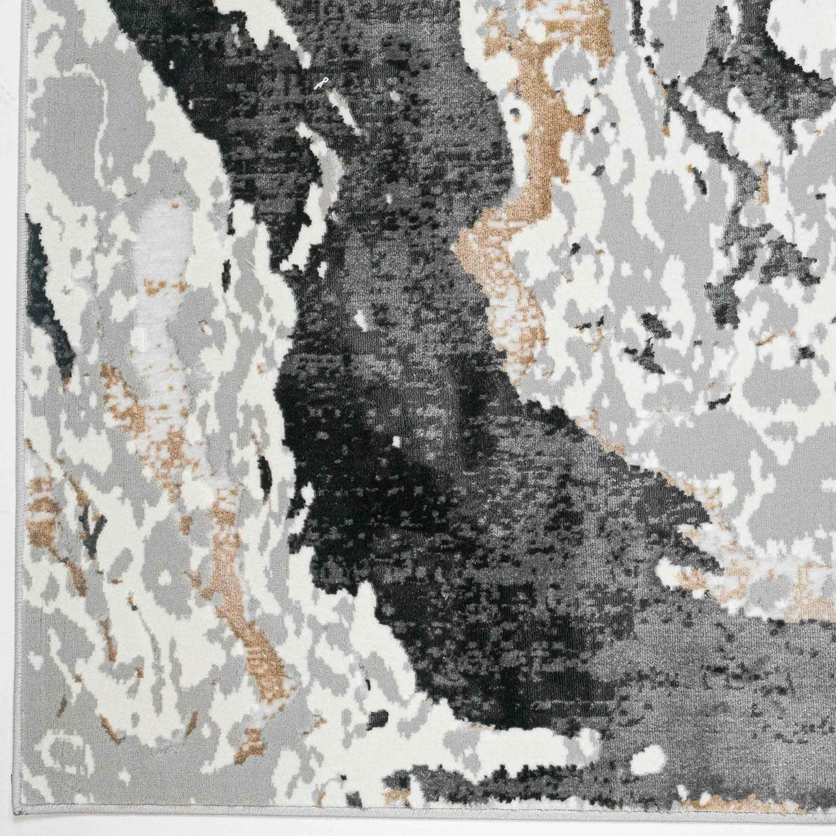 Tapete Decorativo FATIMA T2338 - Gris - Polipropileno | Poliéster - Hecho a Máquina - Dorzav