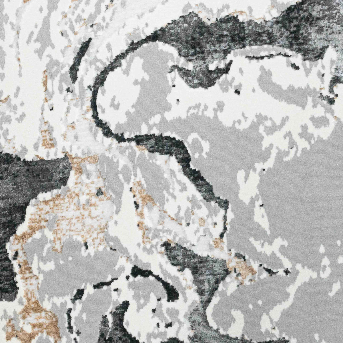 Tapete Decorativo FATIMA T2338 - Gris - Polipropileno | Poliéster - Hecho a Máquina - Dorzav