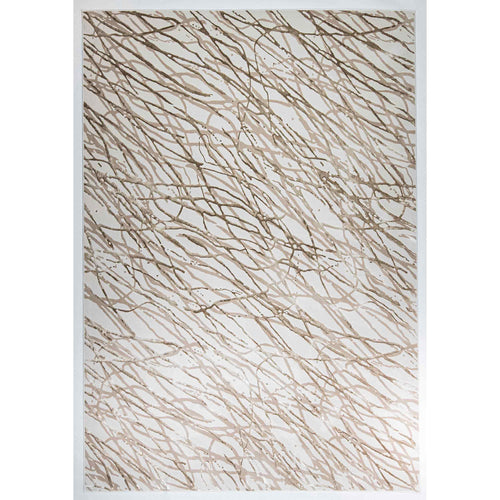 Tapete Decorativo FATIMA T2341 - Gris - Polipropileno | Poliéster - Hecho a Máquina - Dorzav