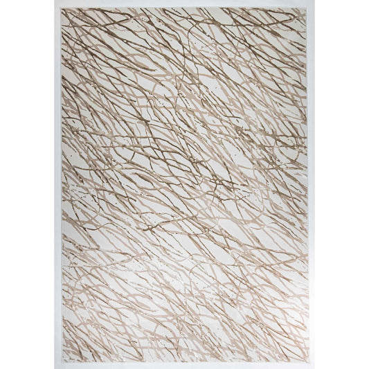 Tapete Decorativo FATIMA T2341 - Gris - Polipropileno | Poliéster - Hecho a Máquina - Dorzav