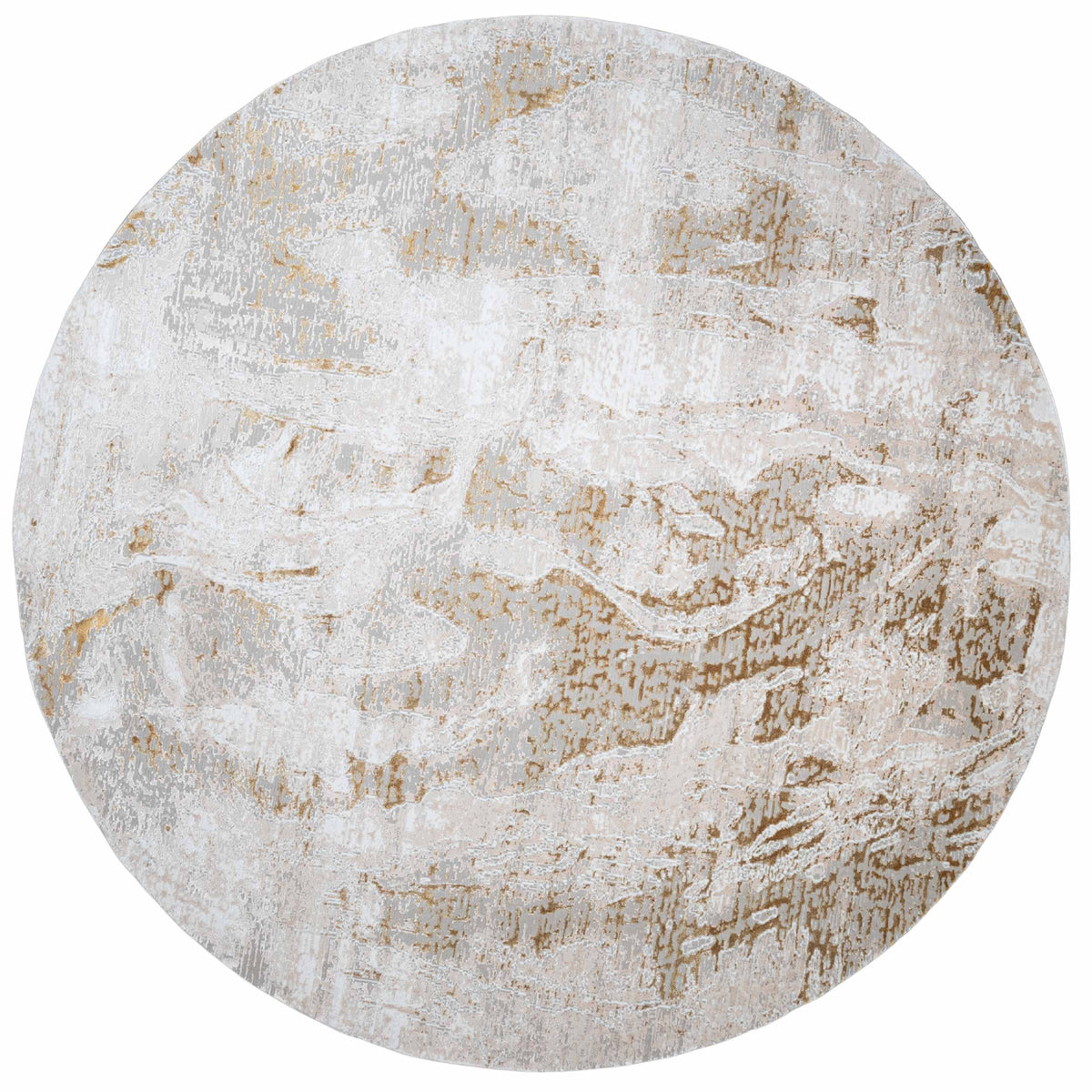 Tapete Decorativo FIORA T2376R - Gris - Viscosa | Poliéster - Hecho a Máquina - Dorzav