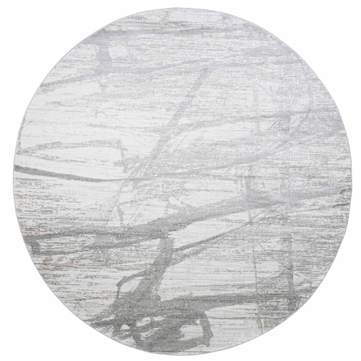 Tapete Decorativo FIORA T2377R - Gris - Viscosa | Poliéster - Hecho a Máquina - Dorzav