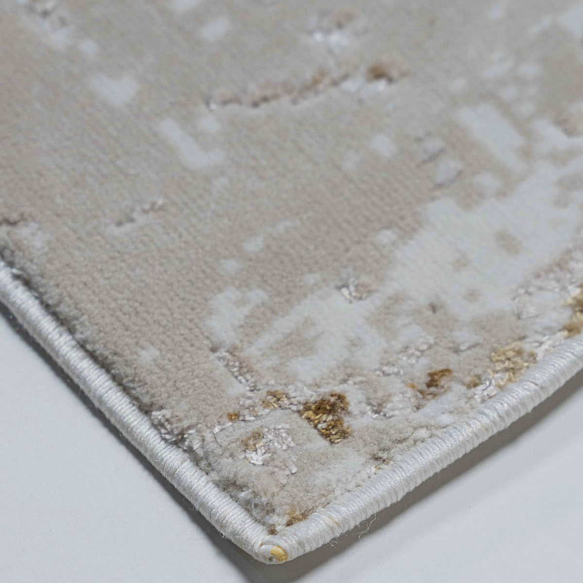 Tapete Decorativo FIORA T2378 - Gris - Viscosa | Poliéster - Hecho a Máquina - Dorzav