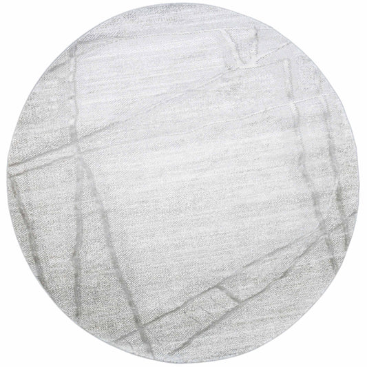 Tapete Decorativo FIORA T2385R - Gris - Viscosa | Poliéster - Hecho a Máquina - Dorzav
