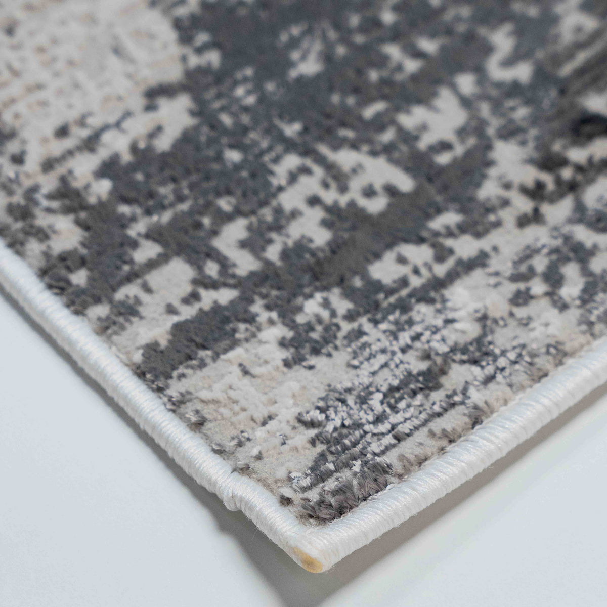 Tapete Decorativo GAMZE T2351 - Gris - Poliéster - Hecho a Máquina - Dorzav