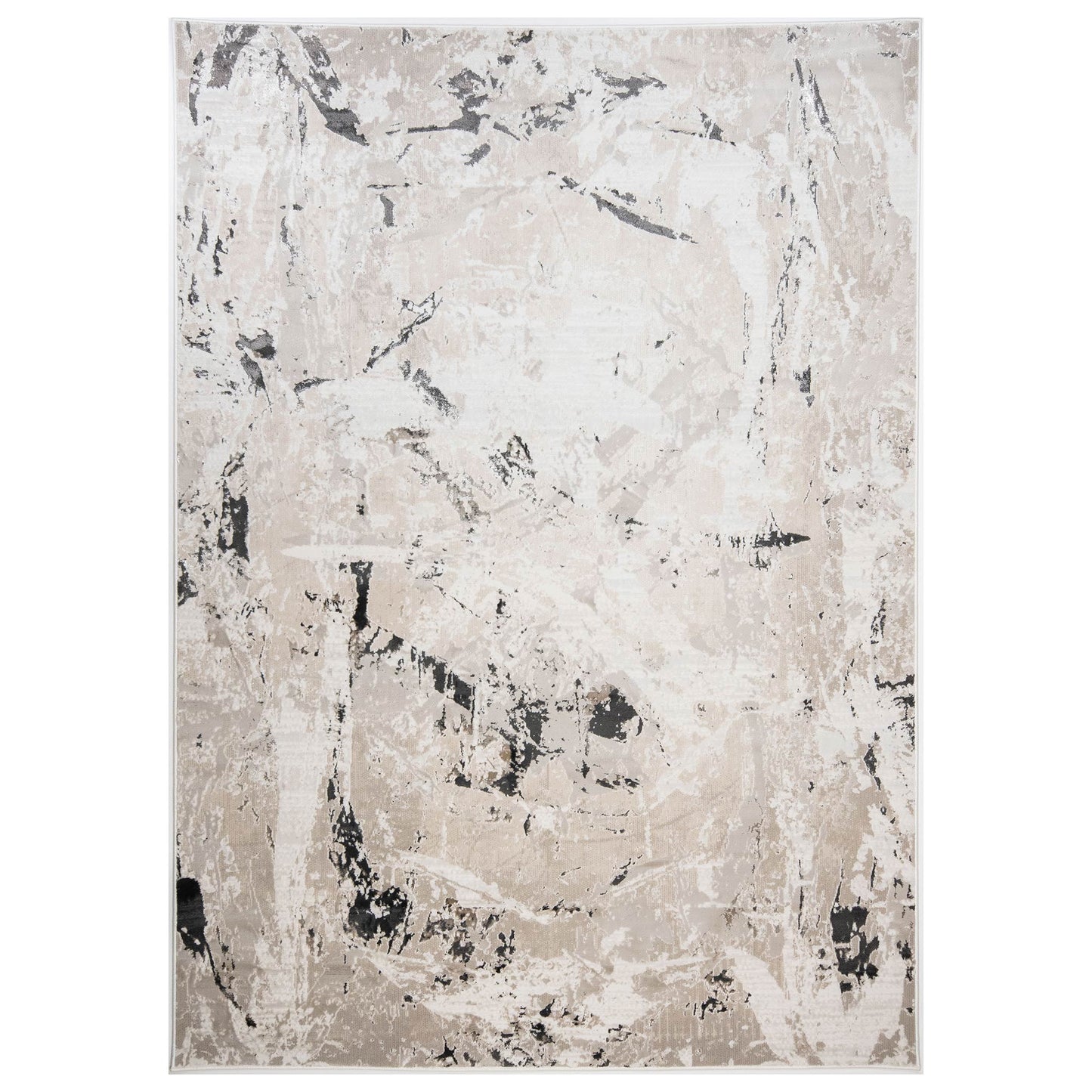Tapete Decorativo GAMZE T2352 - Gris - Poliéster - Hecho a Máquina - Dorzav
