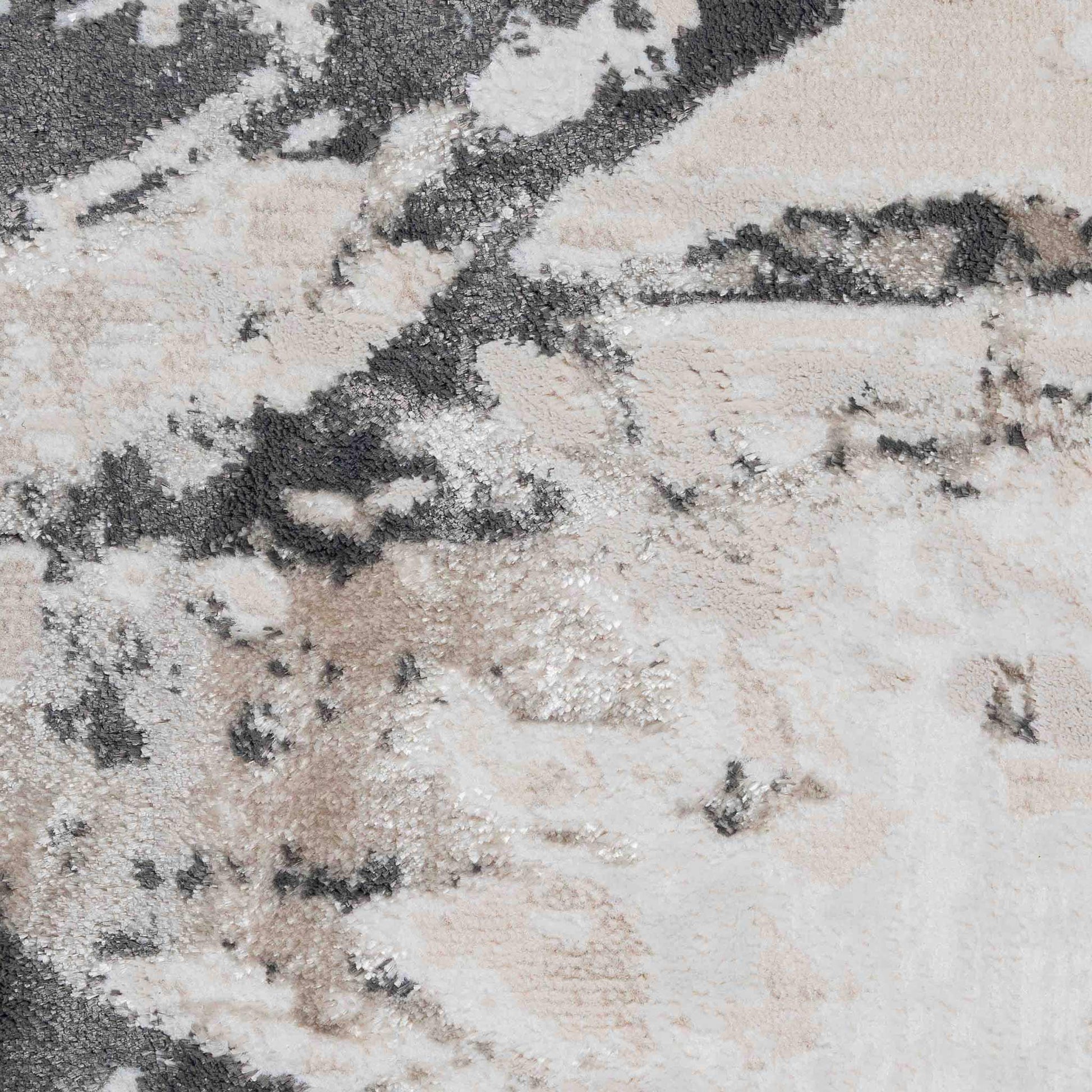 Tapete Decorativo GAMZE T2352 - Gris - Poliéster - Hecho a Máquina - Dorzav