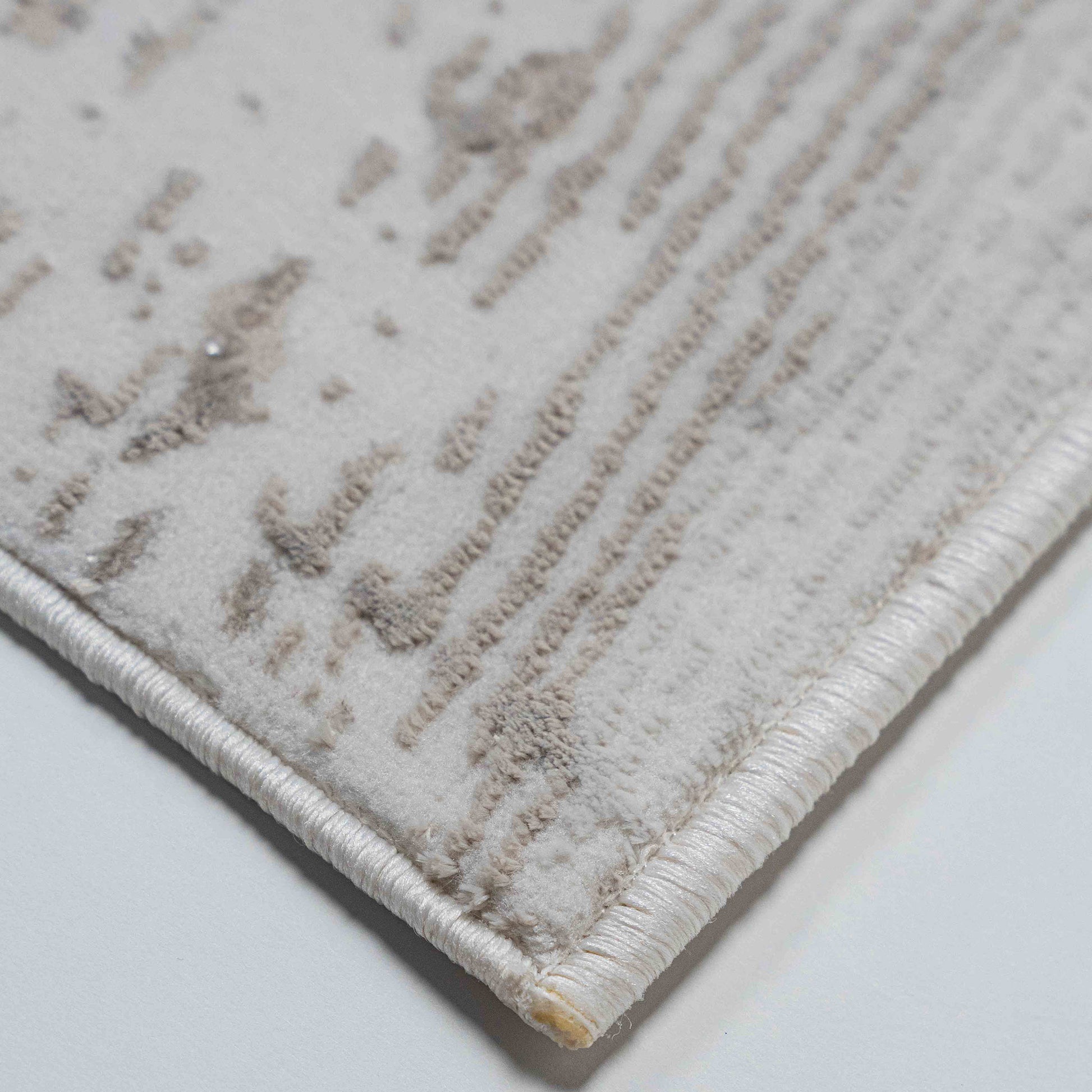 Tapete Decorativo GAMZE T2357 - Gris - Poliéster - Hecho a Máquina - Dorzav