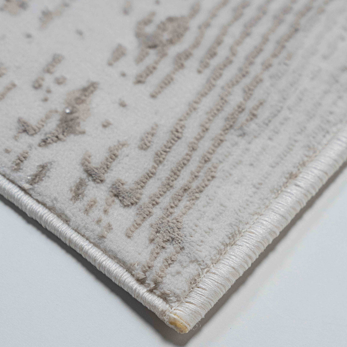 Tapete Decorativo GAMZE T2357 - Gris - Poliéster - Hecho a Máquina - Dorzav