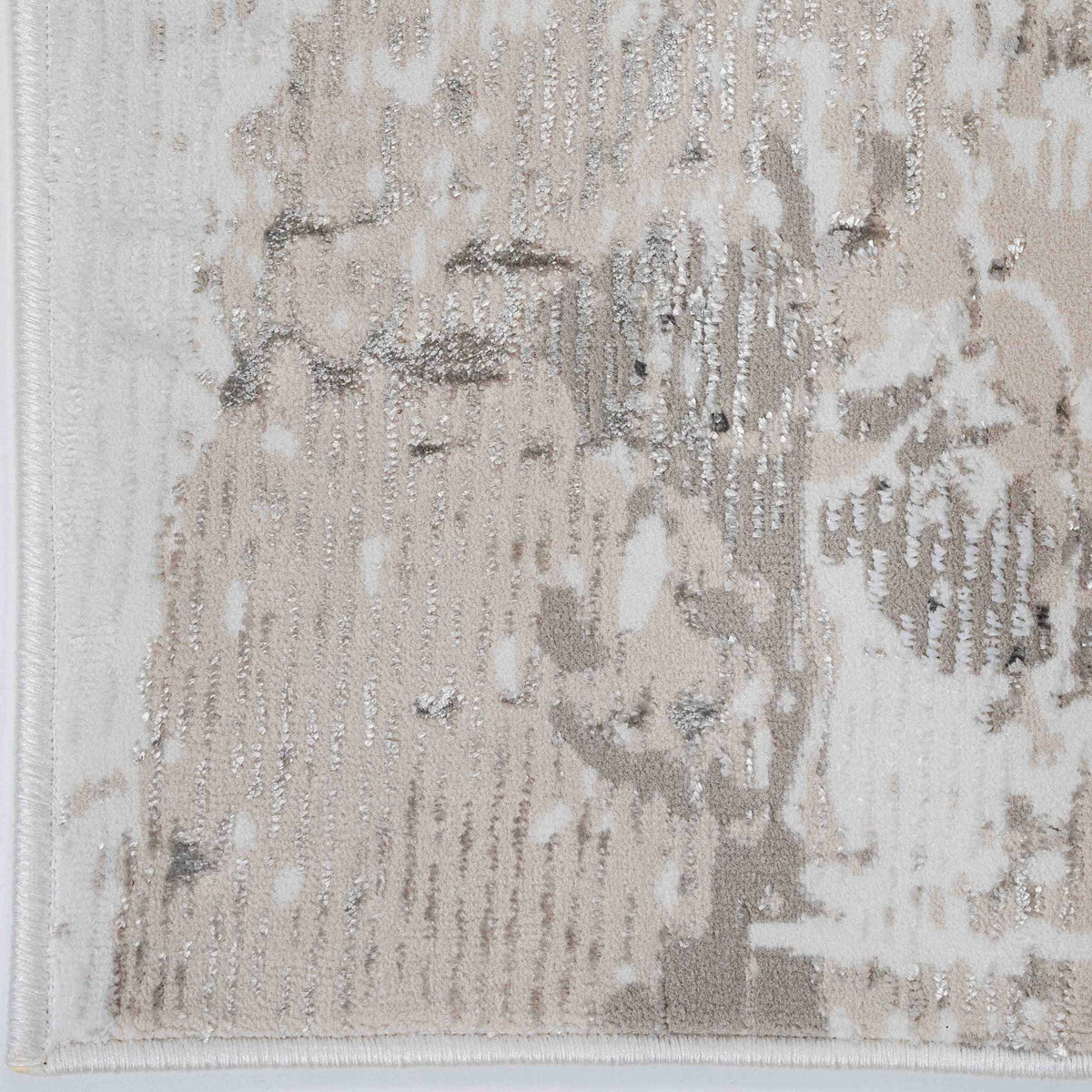 Tapete Decorativo GAMZE T2357 - Gris - Poliéster - Hecho a Máquina - Dorzav