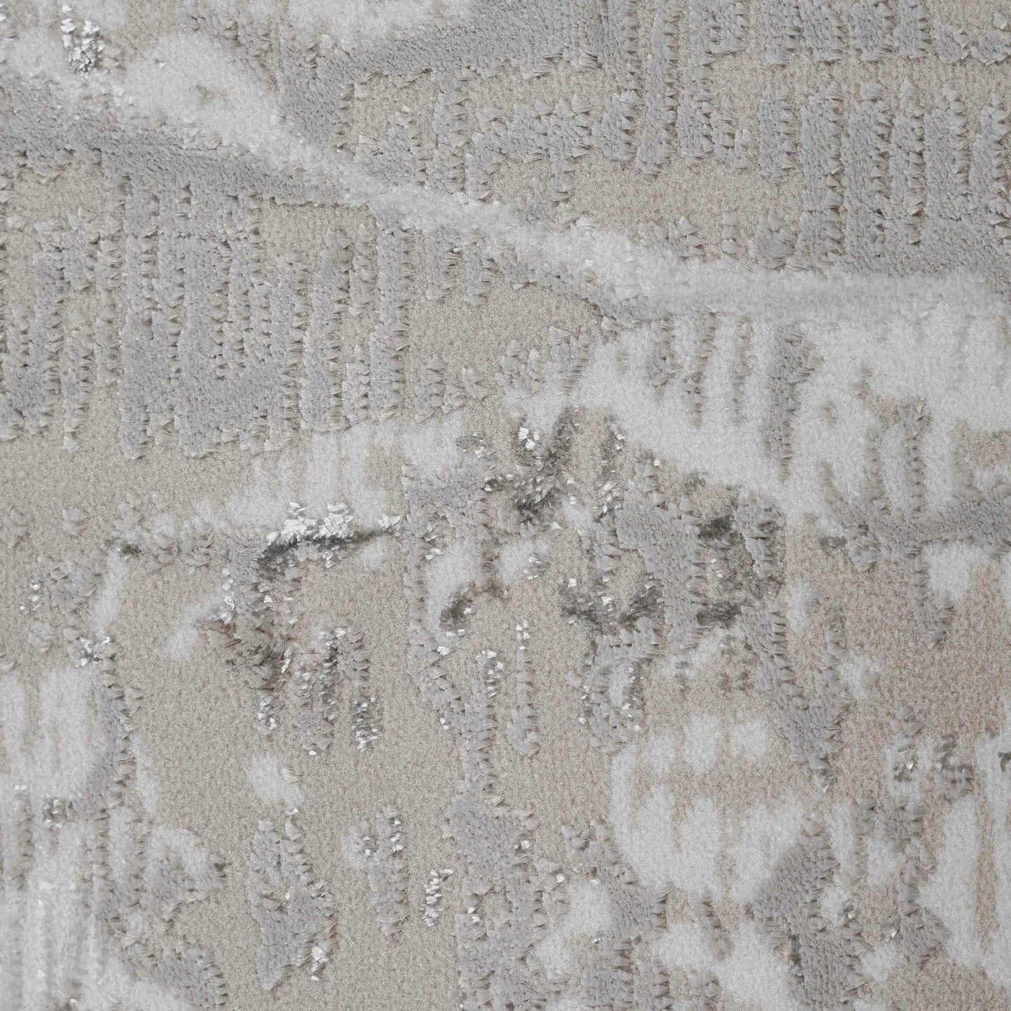 Tapete Decorativo GAMZE T2357 - Gris - Poliéster - Hecho a Máquina - Dorzav