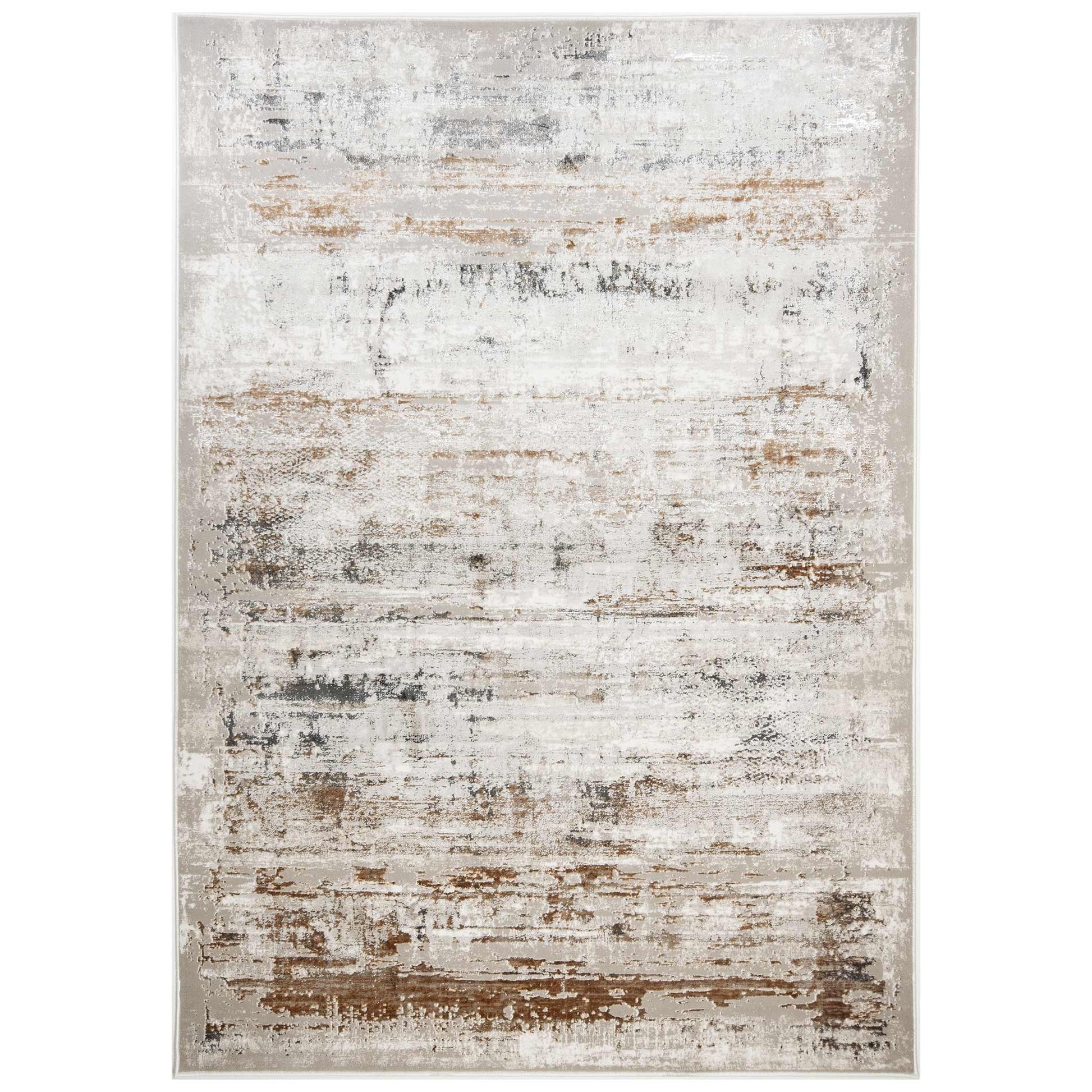Tapete Decorativo GAMZE T2358 - Gris - Poliéster - Hecho a Máquina - Dorzav