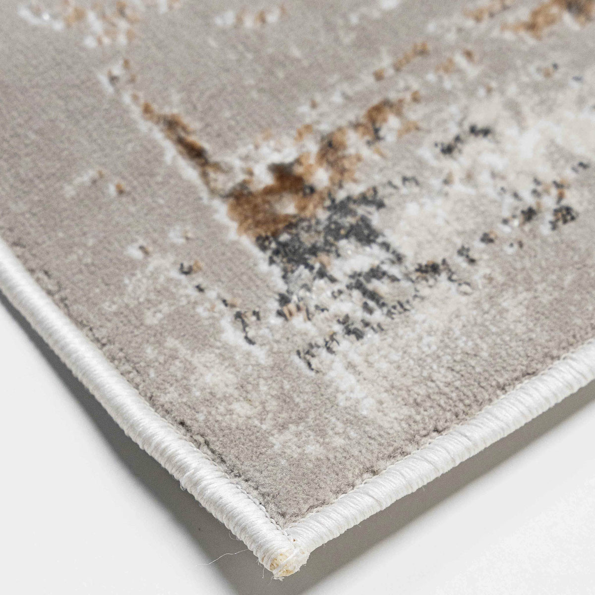 Tapete Decorativo GAMZE T2358 - Gris - Poliéster - Hecho a Máquina - Dorzav